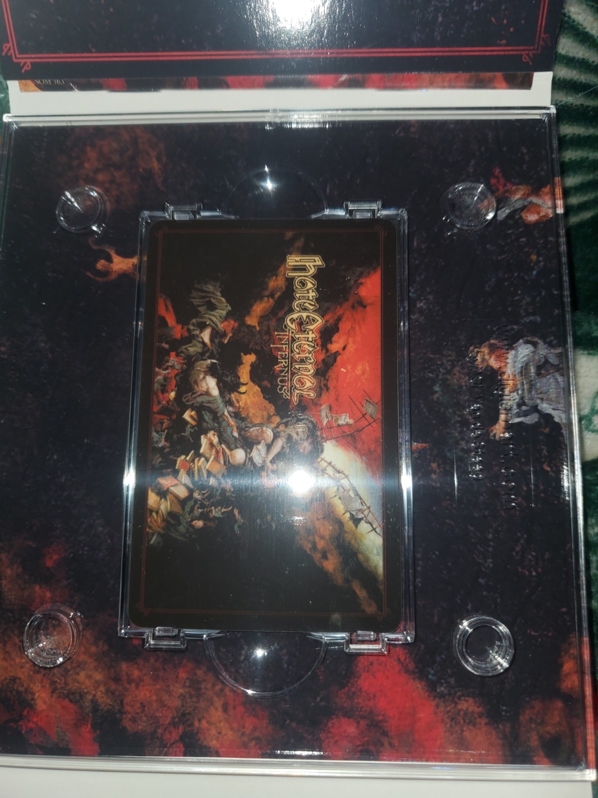 HATE ETERNAL ‎– Infernus Cd (Deluxe DIGIBOX) CD + Card + Flag. Limited Edition!