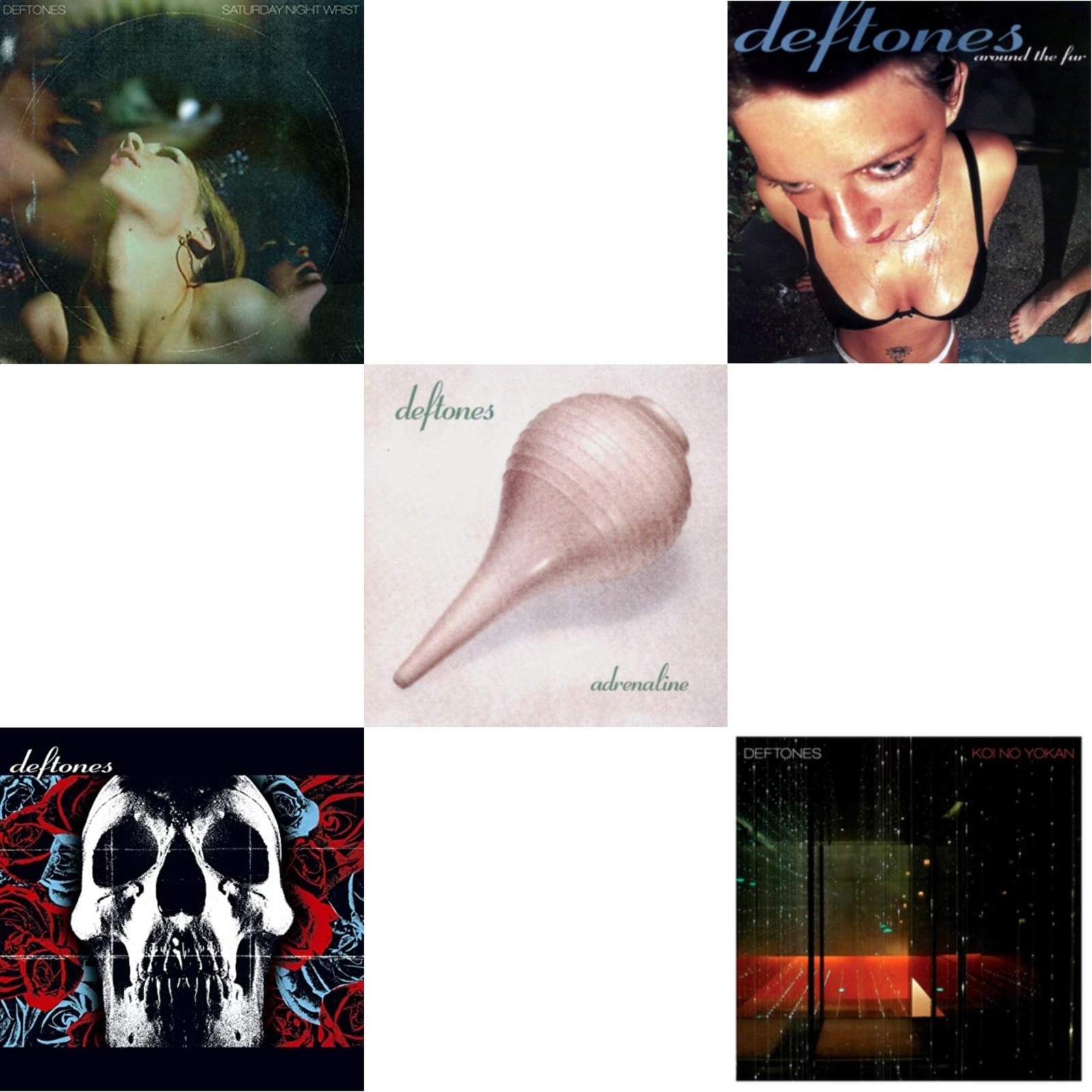Deftones - Saturday Night Wrist & Deftones & Adrenaline & Around [New CD Bundle]