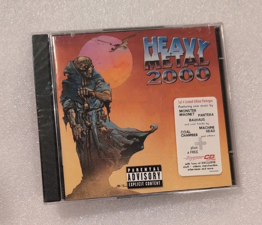 New 2 CD! Heavy Metal 2000 soundtrack (limited cover) Pantera, System Of A Down