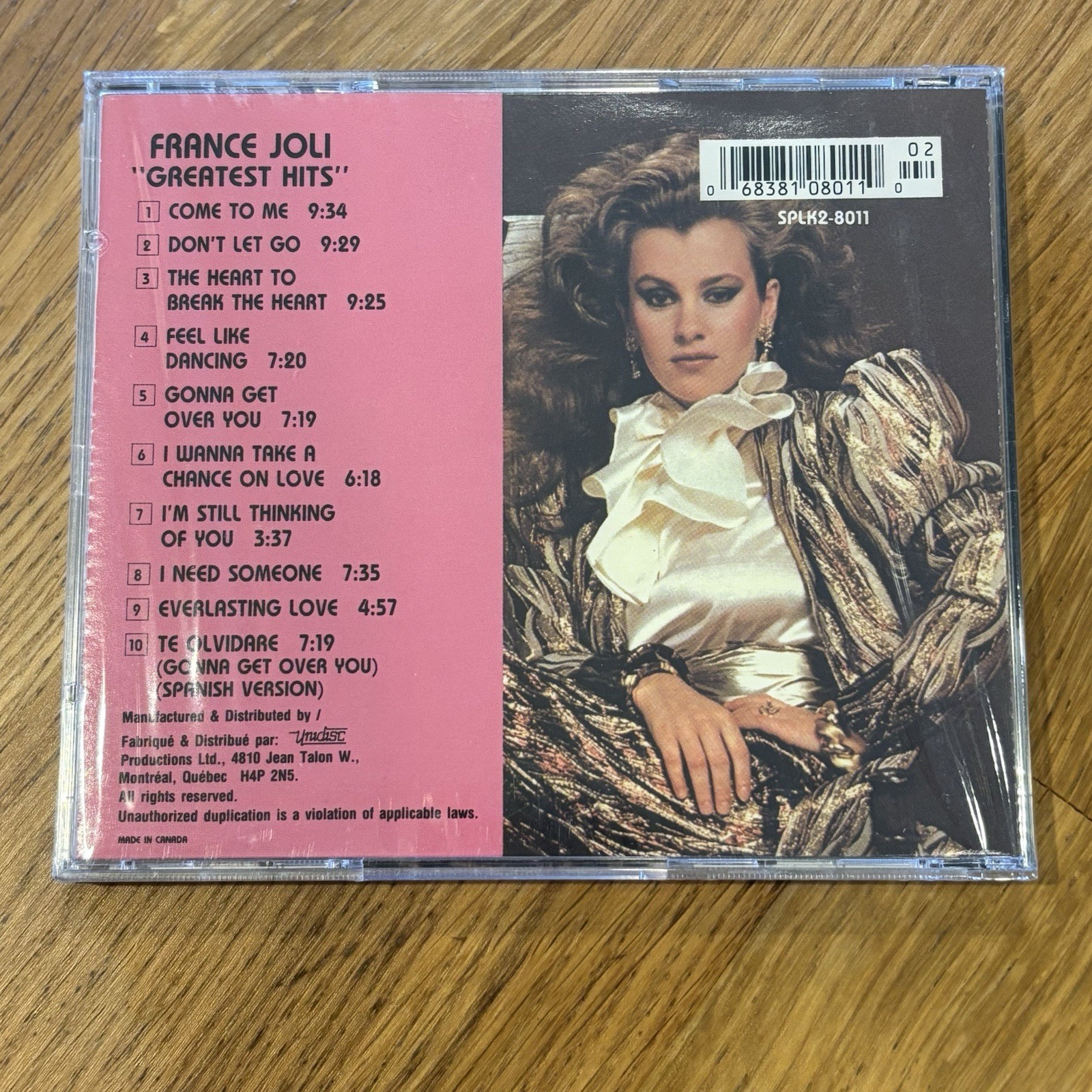 France Joli Greatest Hits 2xCD Set Comp Canada Import Extended Mixed NEW SEALED