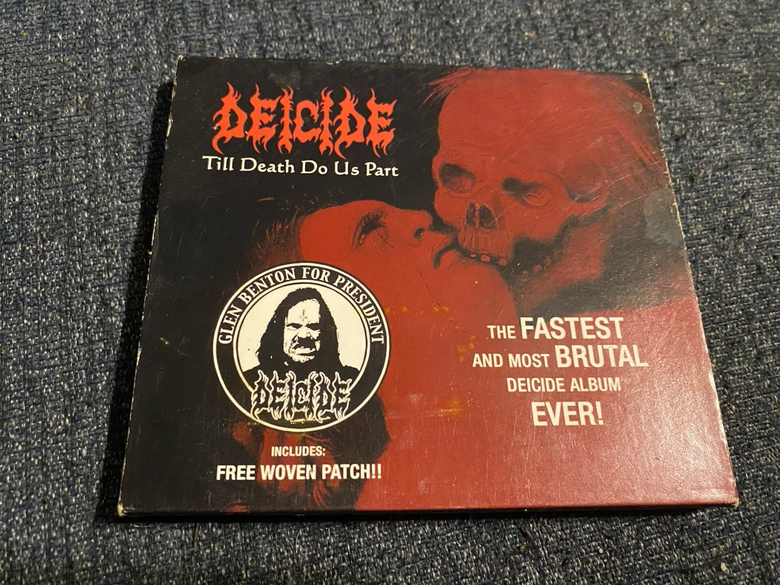 Deicide - Till Death Do Us Part CD 2008 Earache Records Limited Edition Release