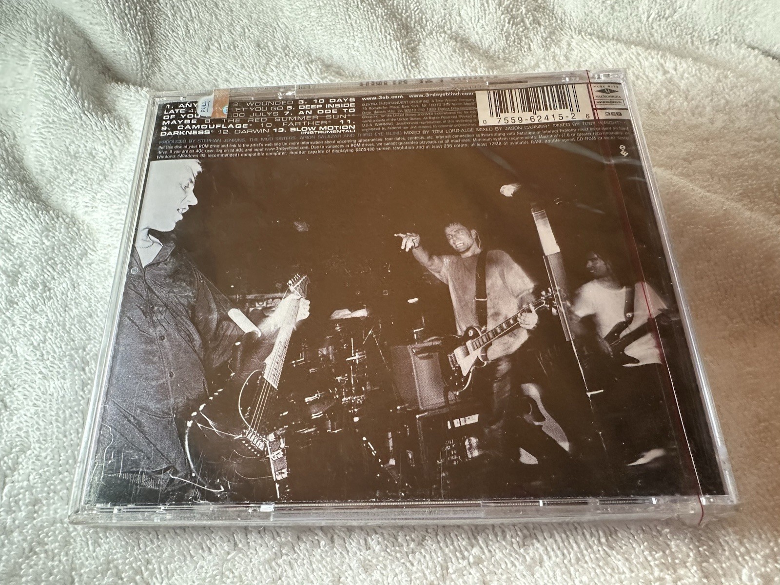 Third Eye Blind Blue Rock Album CD Sealed Jewel Case NEW 13 Tracks 1