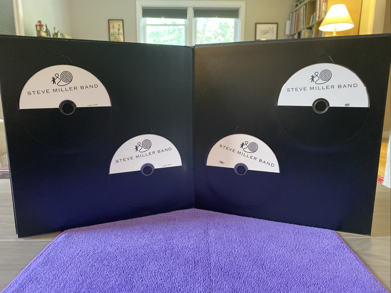 Steve Miller Band Welcome To The Vault 3 CD + DVD Box Set