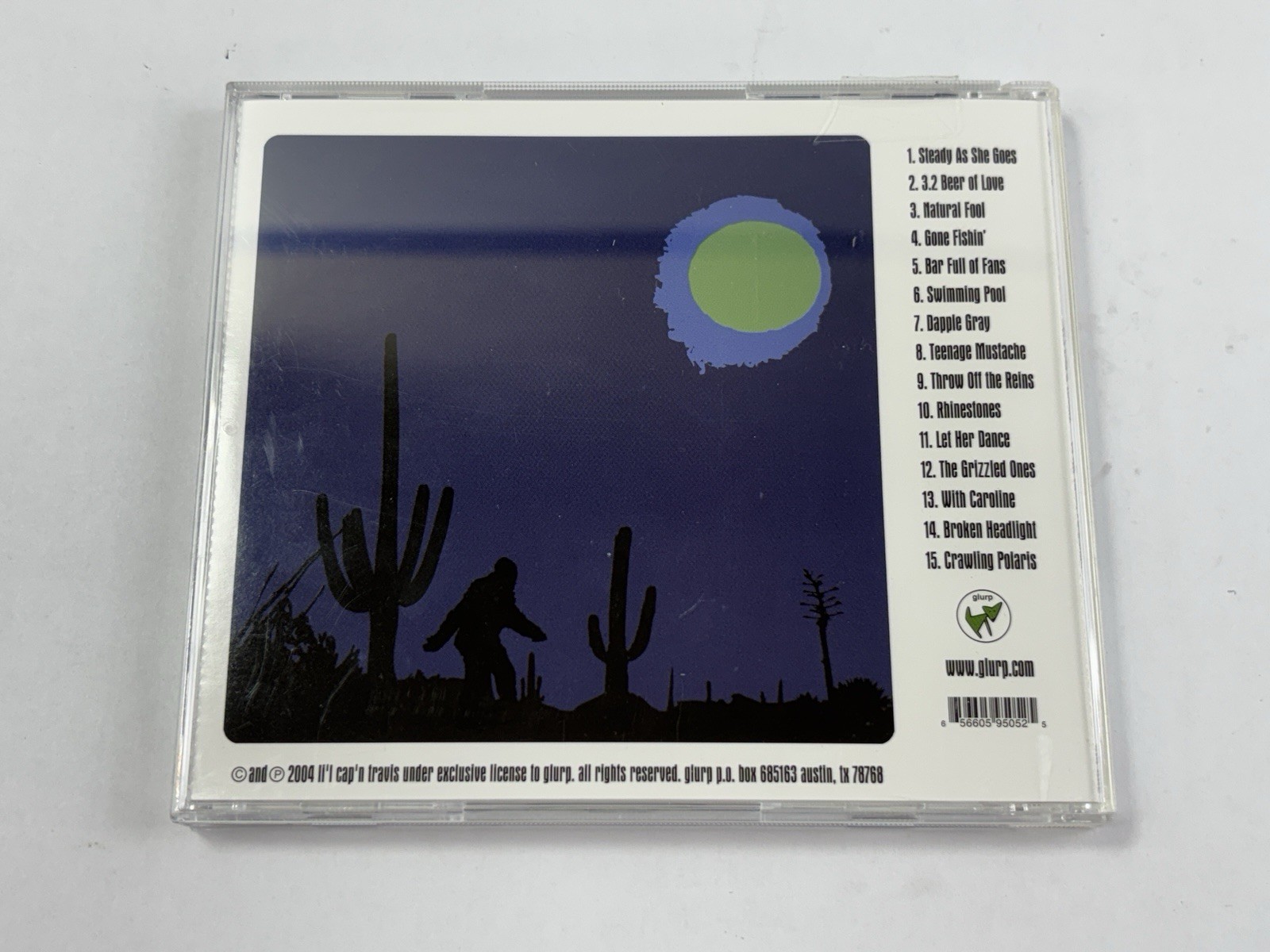 Li'l Cap'n Travis In All Their Splendor CD 2004 Glurp Austin Texas Indie Rock