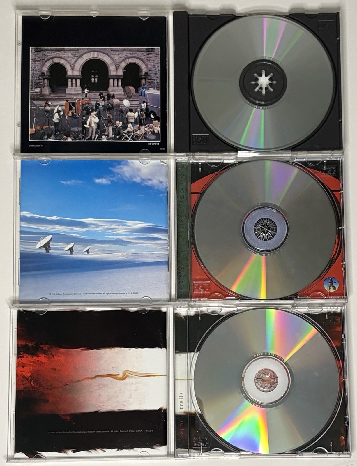 Lot 9 Rush CDs Chronicles Moving Pictures Counterparts Roll the Bones Vapor Trai
