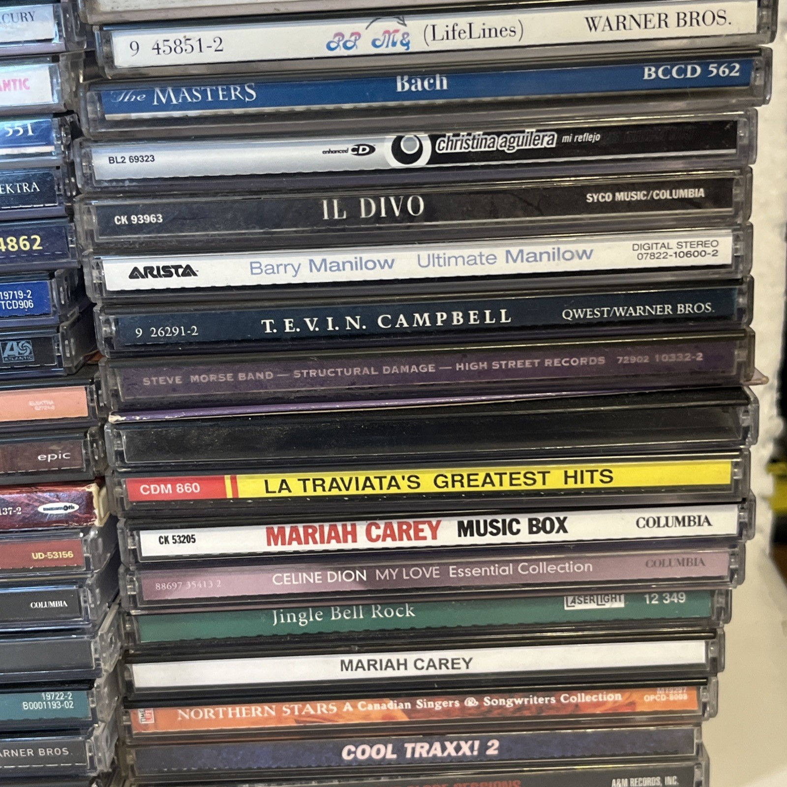 50 CD Lot Mixed Genres Pop Country Jazz Classical Soundtracks Untested Bulk