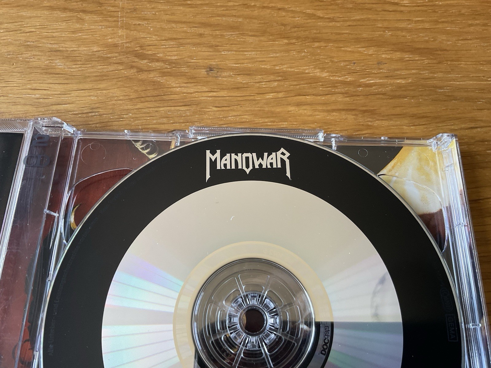 Manowar-The Dawn of Battle CD & DVD Set Made In Germany Nuclear Blast
