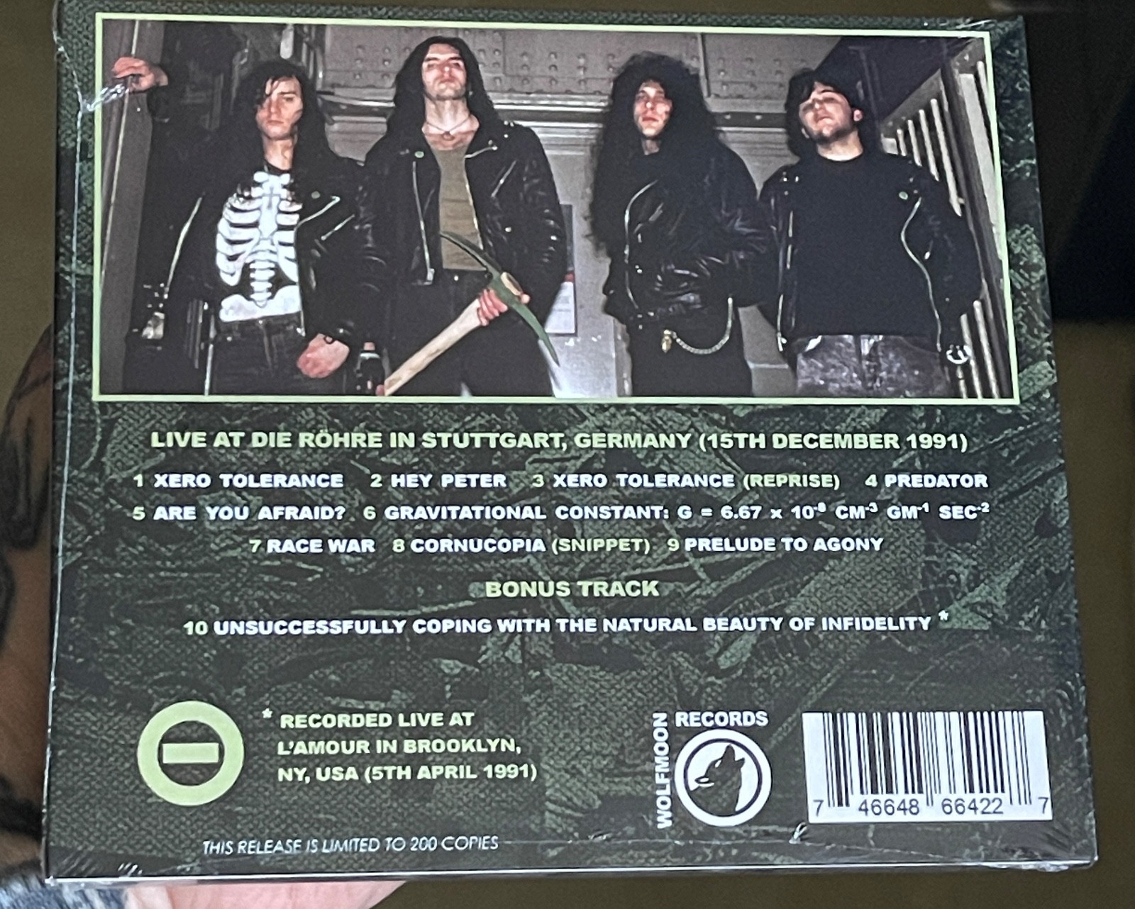 TYPE O NEGATIVE Send More Bomb Threats CD Factory Sealed Import NEW