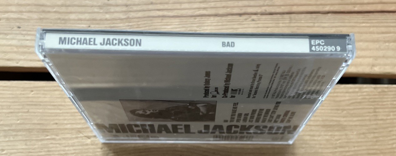 Michael Jackson Bad (Picture Disc) CD Epic EPC 450290 9 RARE Europe