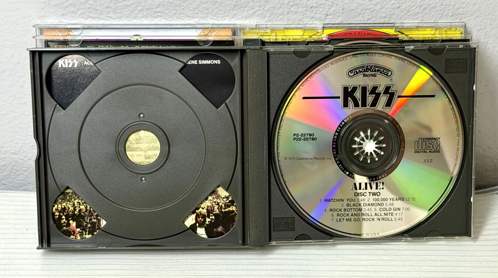 KISS ~ 3 CD Lot ~ Alive! Alive II & Hotter Than Hell 💥 💿 Rare 💥