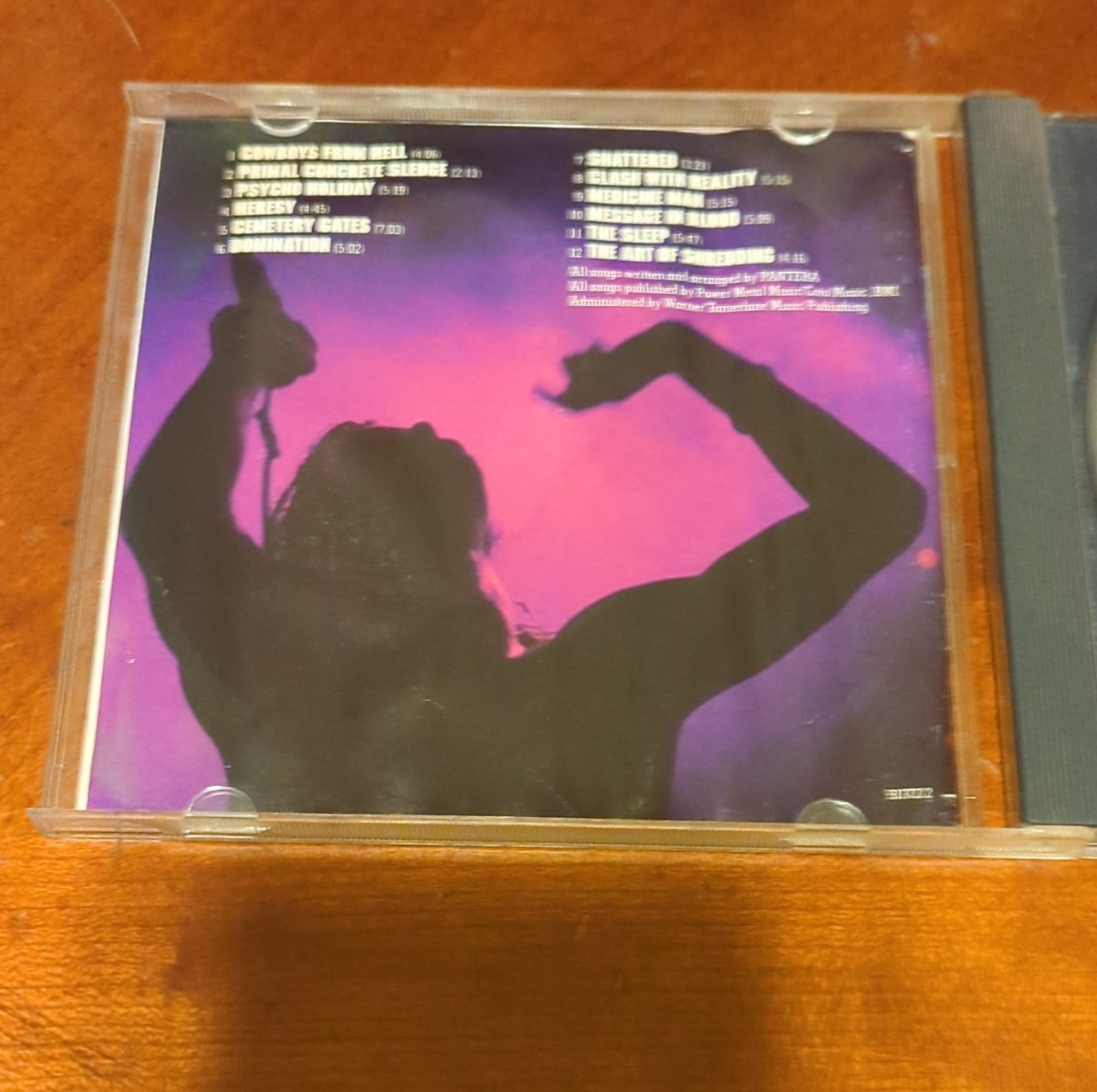 Pantera: Cowboys from Hell CD 1990 ATCO 91372-2