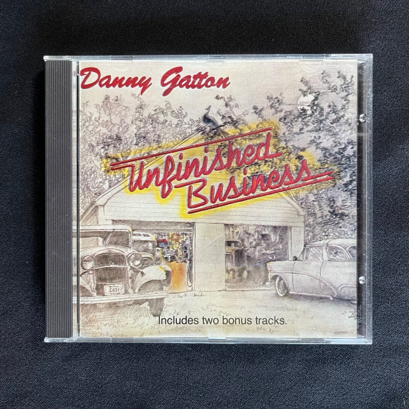 Danny Gatton Unfinished Business (CD, 1989) 2 Bonus Tracks NCD-02479 OOP & RARE