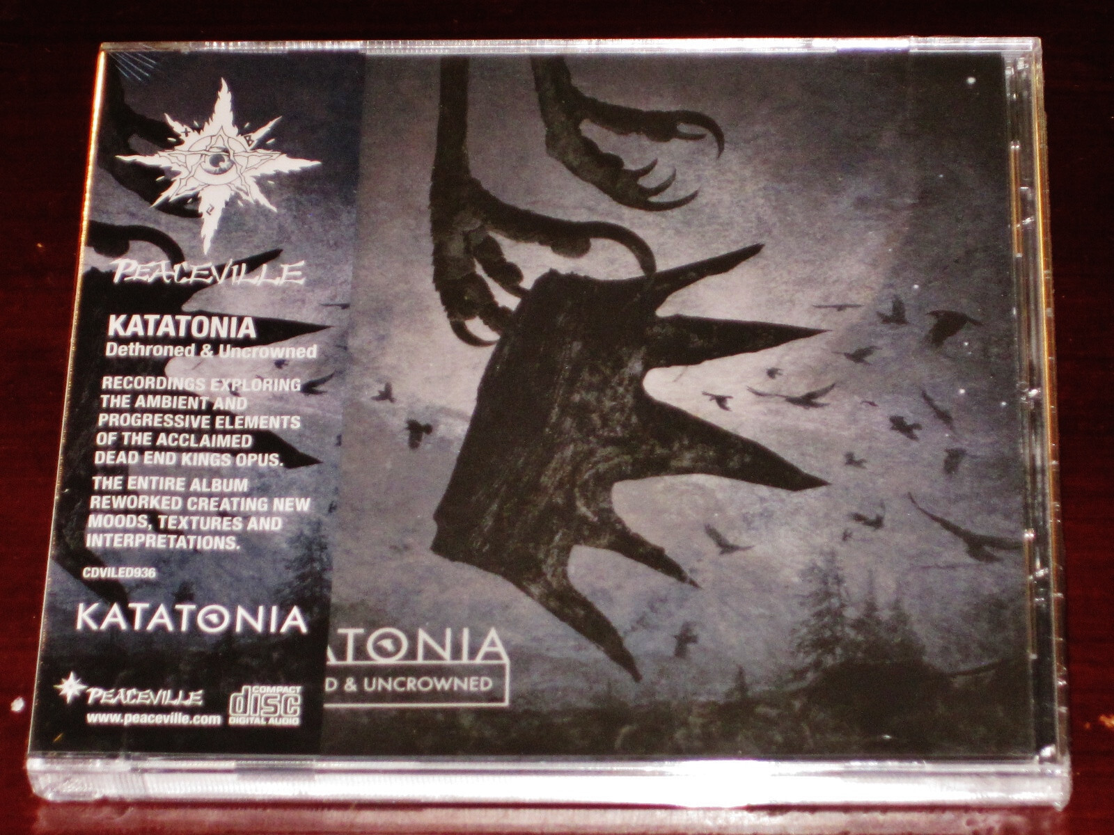 Katatonia: Dethroned & Uncrowned CD 2021 Reissue Peaceville EU Jewel Case NEW