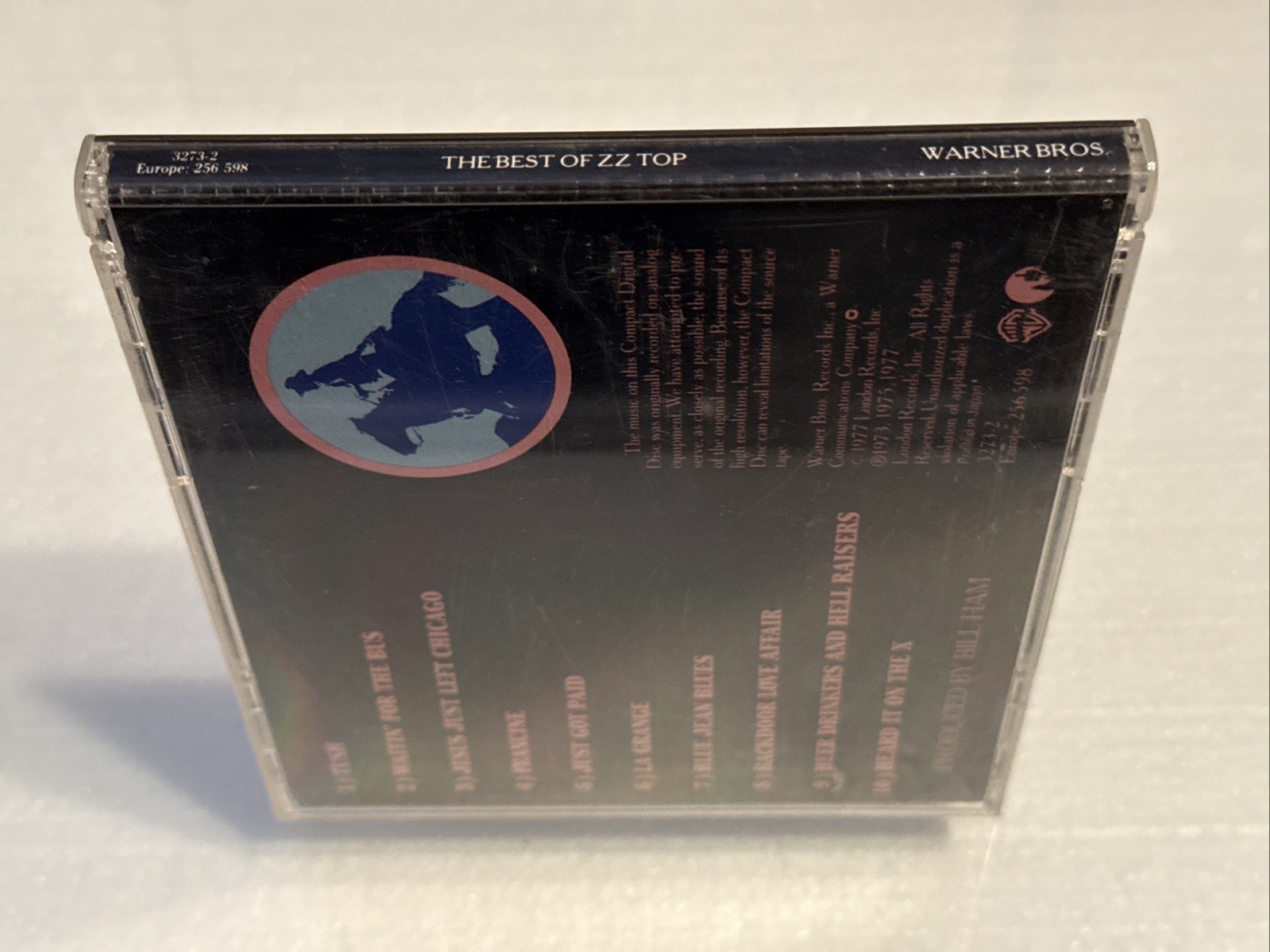 [NM!] Best of ZZ Top TARGET CD Made in Japan Warner Bros 3273-2 SMOOTH EDGE CASE