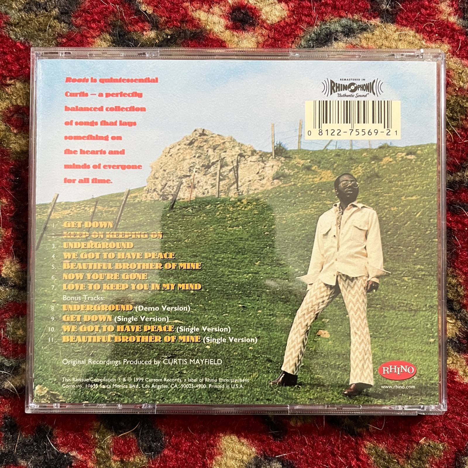 Curtis Mayfield CDs