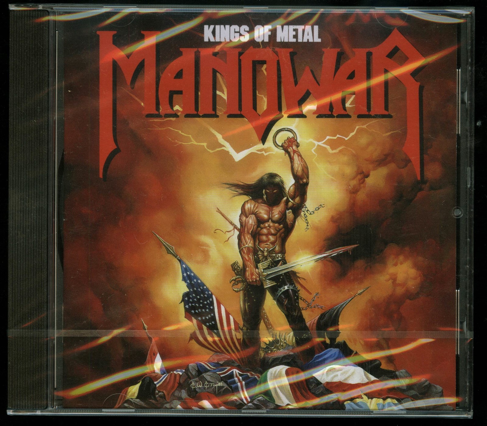 Manowar Kings Of Metal German Press CD new Heavy Metal Power Metal