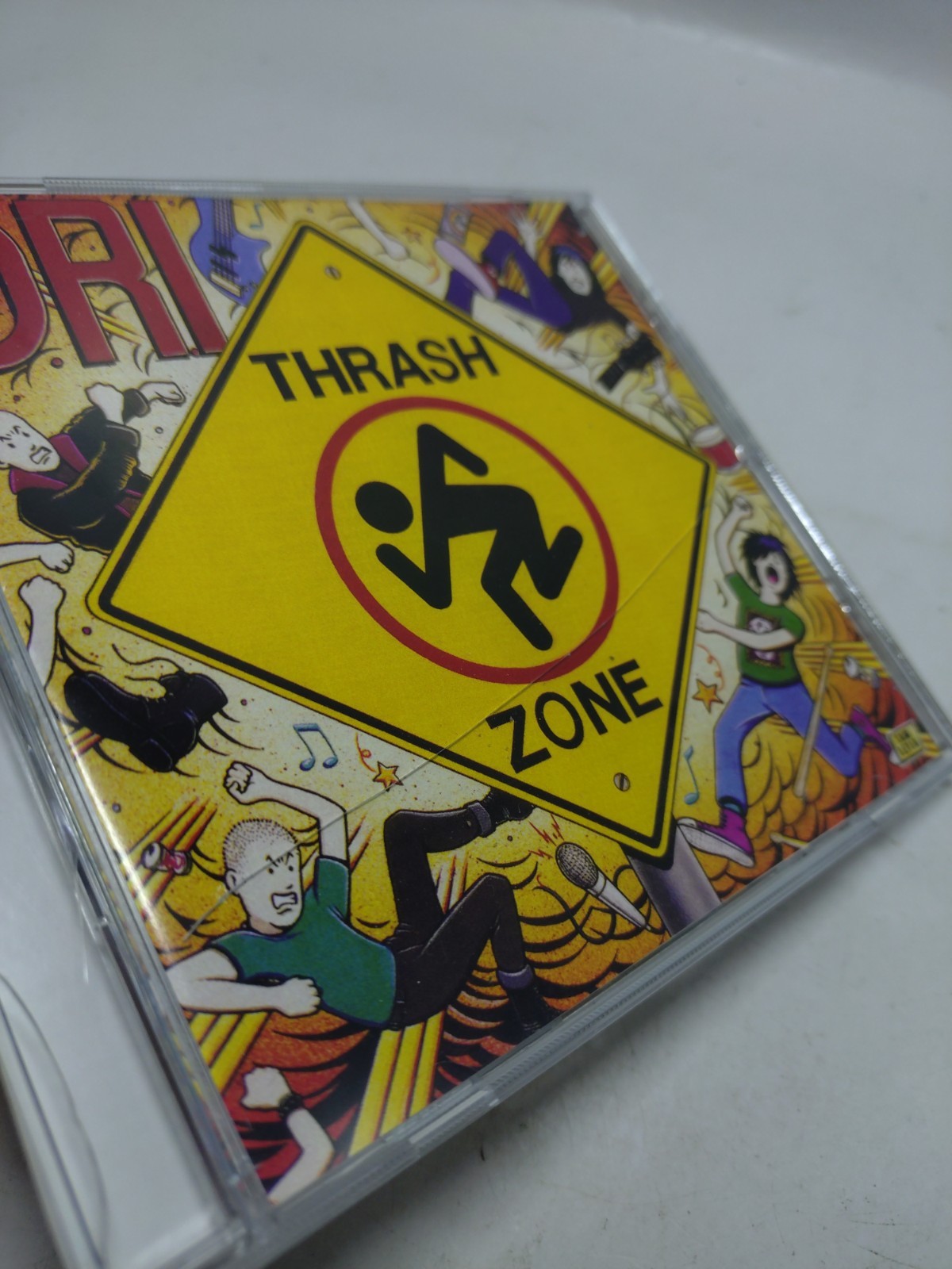 D.R.I. Thrash Zone (CD) Spike Cassidy ( Case Damaged )