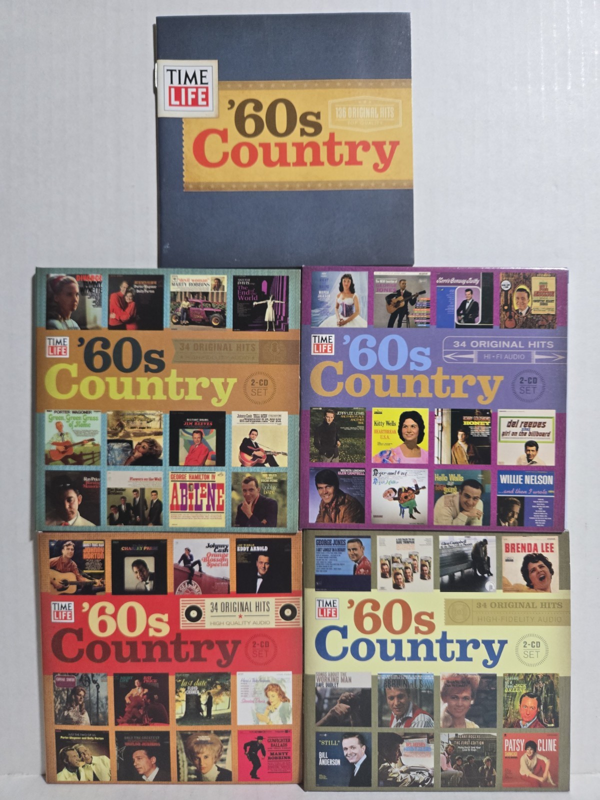 Time Life Presents The 60s Country Collection - 8 CD Box Set - Various Artists