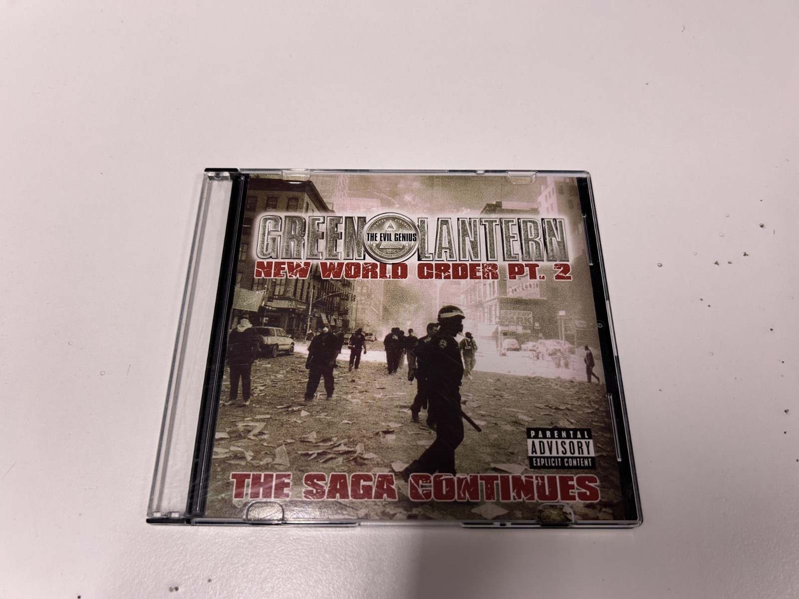 DJ GREEN LANTERN NEW WORLD ORDER PT 2 MIXTAPE MIX CD NYC CLASSIC