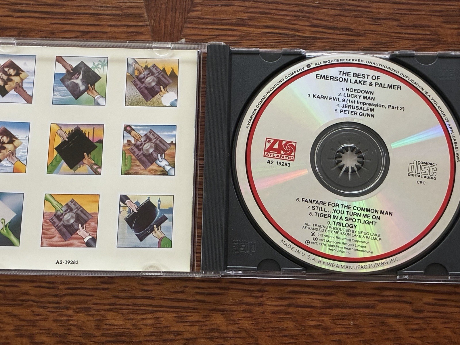 The Best of Emerson Lake & Palmer CD NM