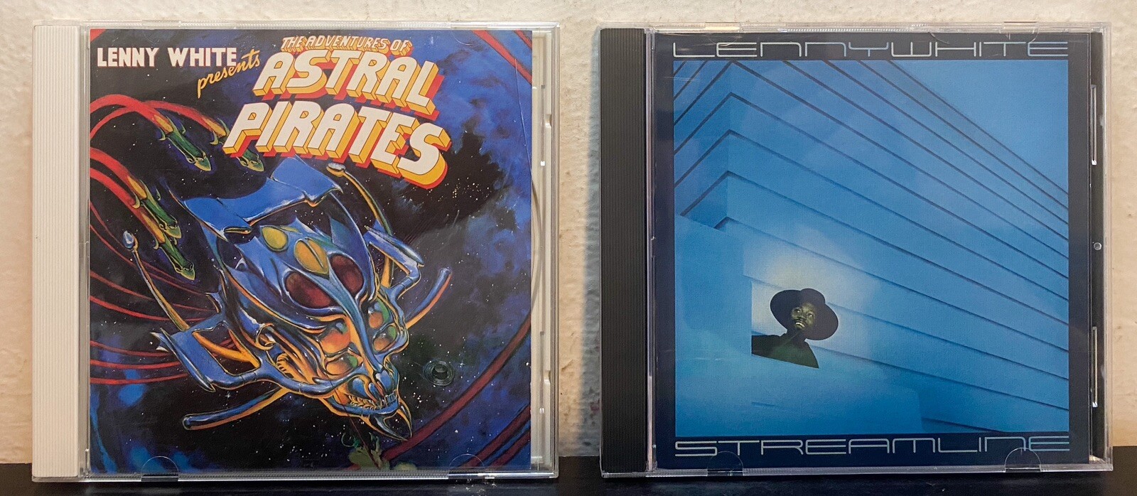 2x Lenny White CD Lot (The Adventures Of Astral Pirates & Streamline)