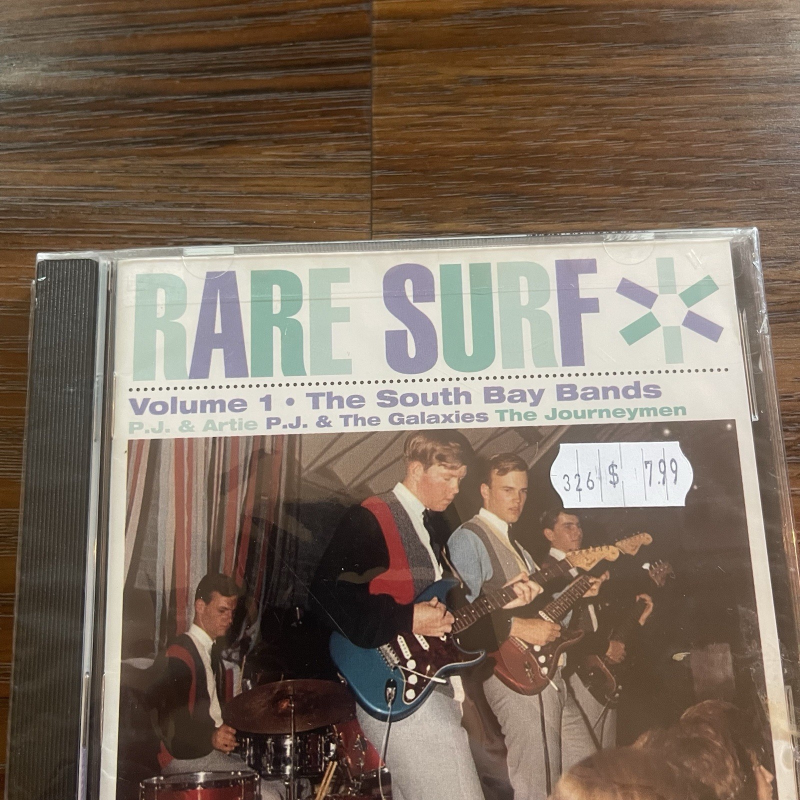 RARE SURF vol. 1 The South Bay Bands 1995 CD New NOS PJ And The Galaxies Sealed