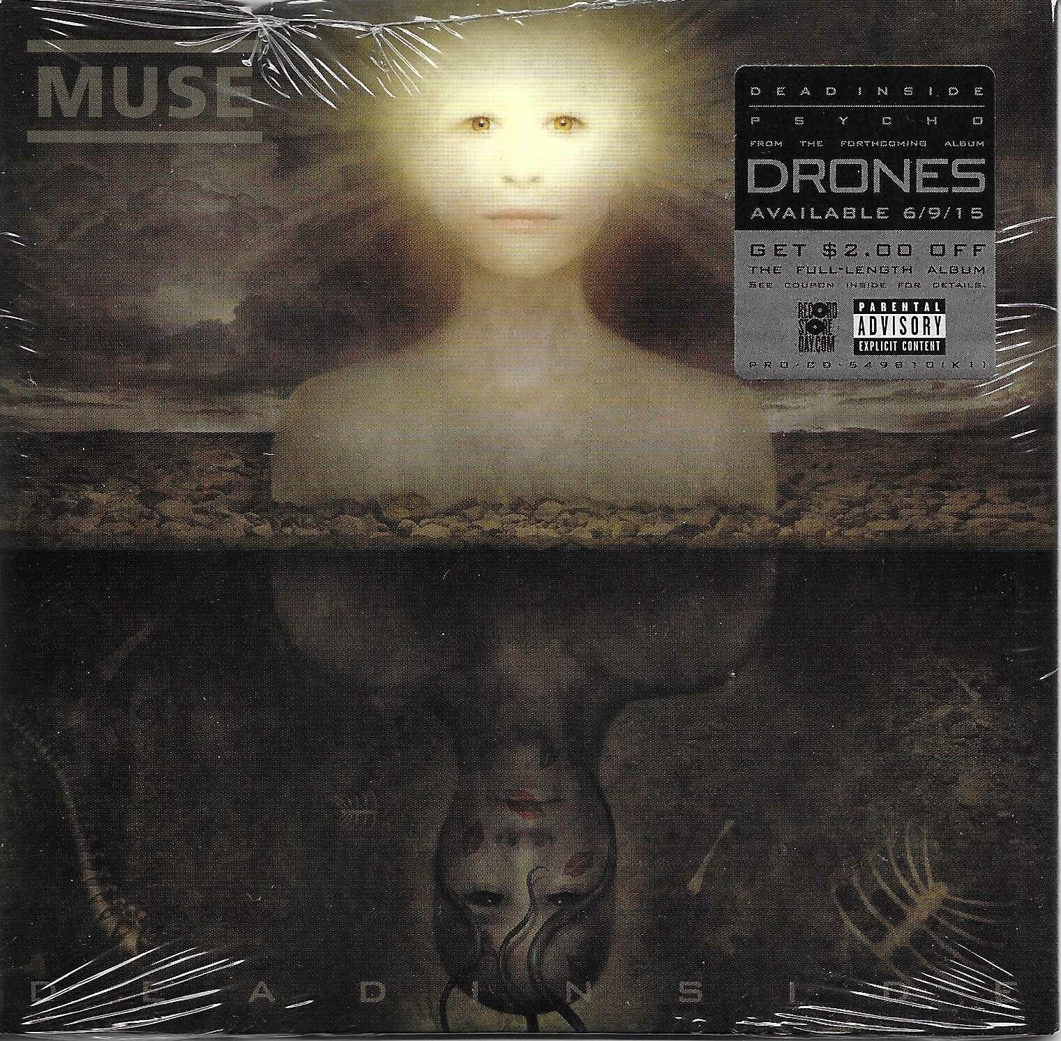 MUSE Dead Inside / Psycho LIMNITED EDITION RSD CD single STILL SEALED USA 2015