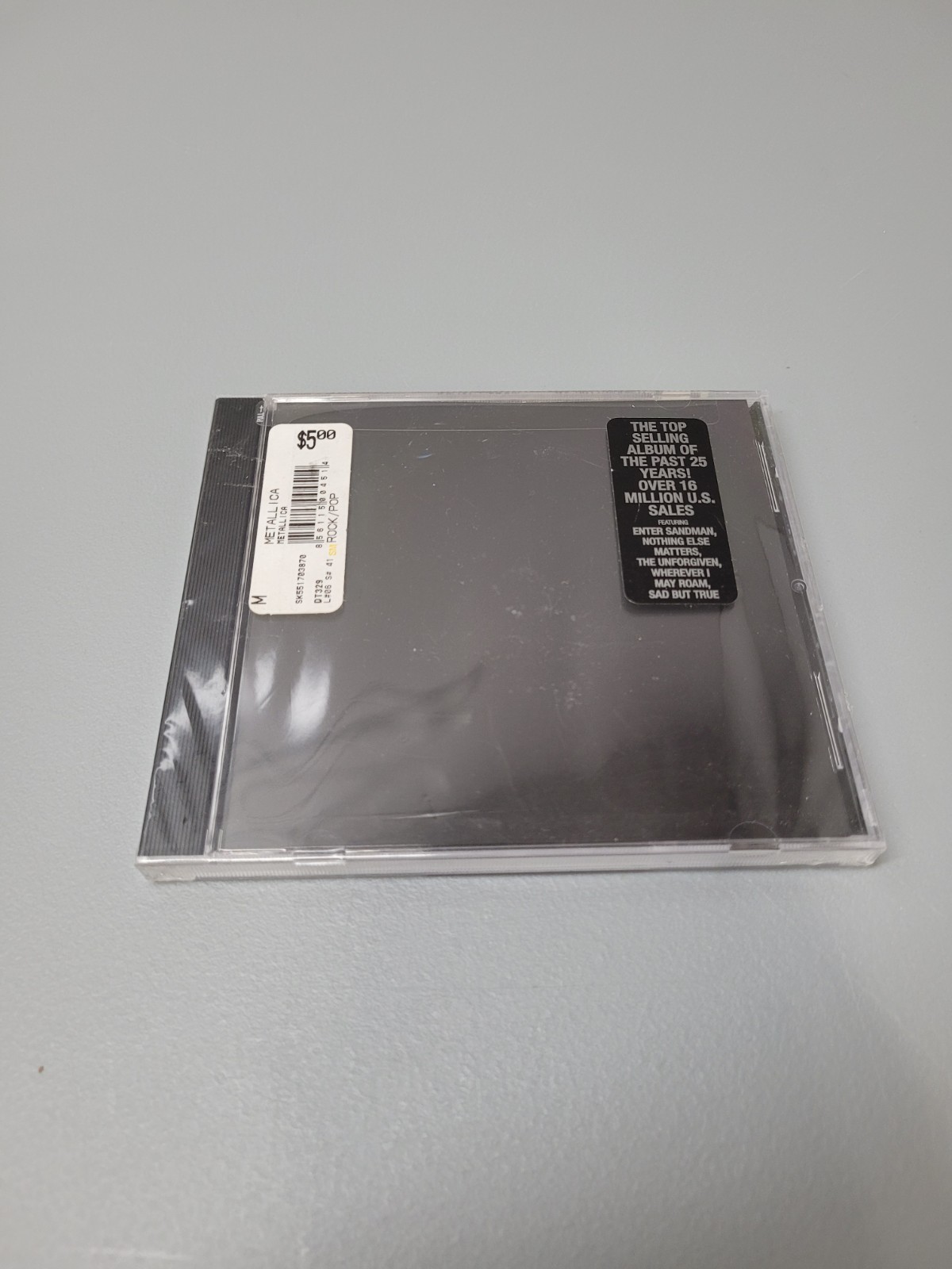 Metallica The Black Album CD Blackenend BLCKND008-2 1991 Factory Sealed Hype