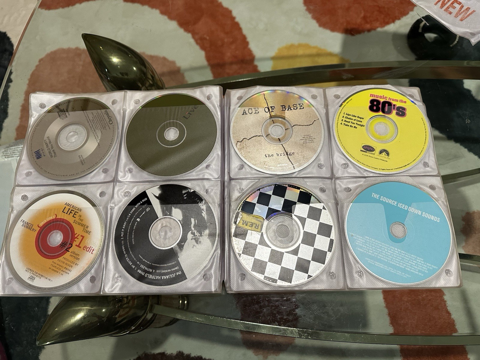 Mixed Genre Lot of 55+ Hip Hop, Rap, R&B, Rock Country, Pop CD’s Untested Loose