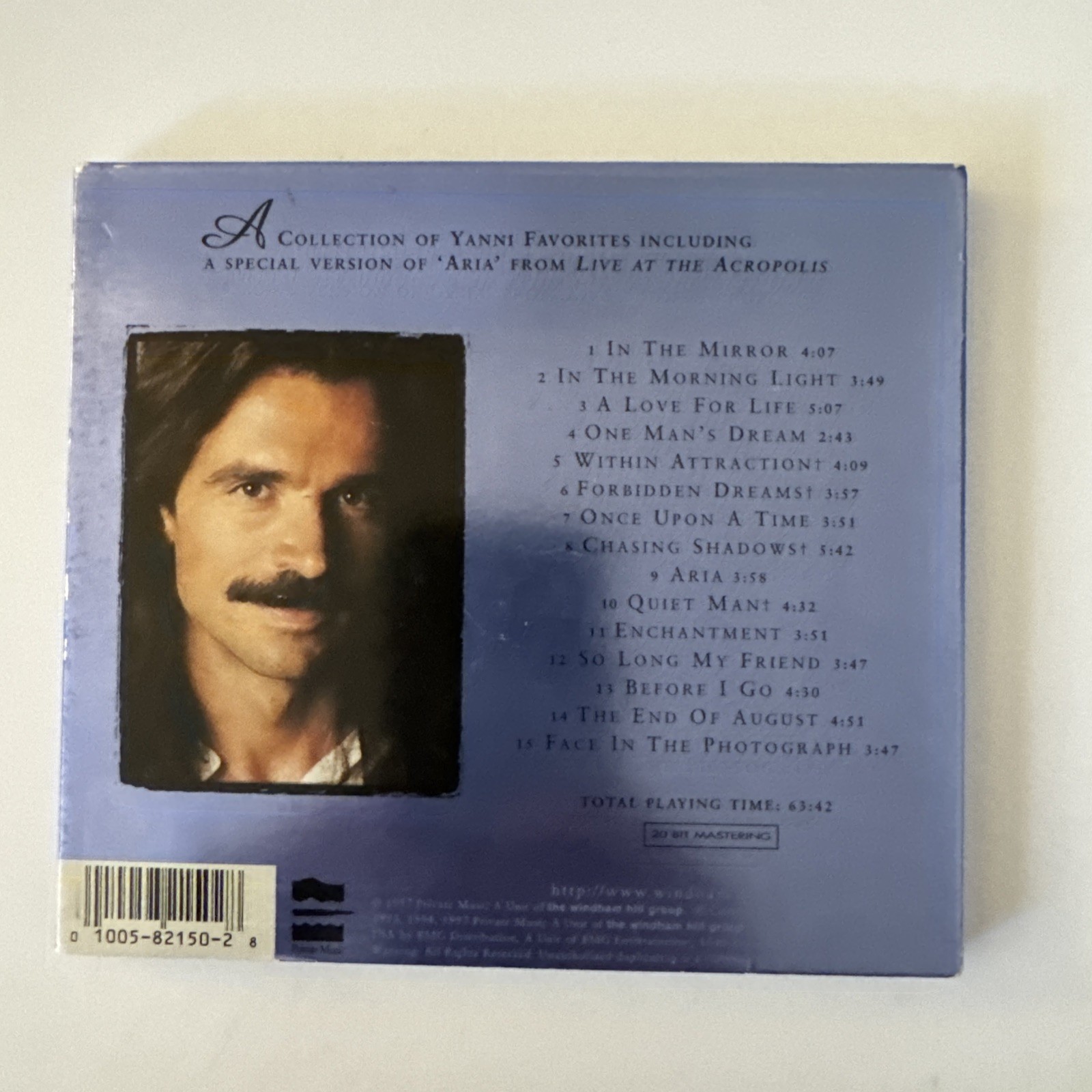 Yanni 4 CD Lot In The Mirror, Chameleon Days, Niki Nana & Snowfall VG+