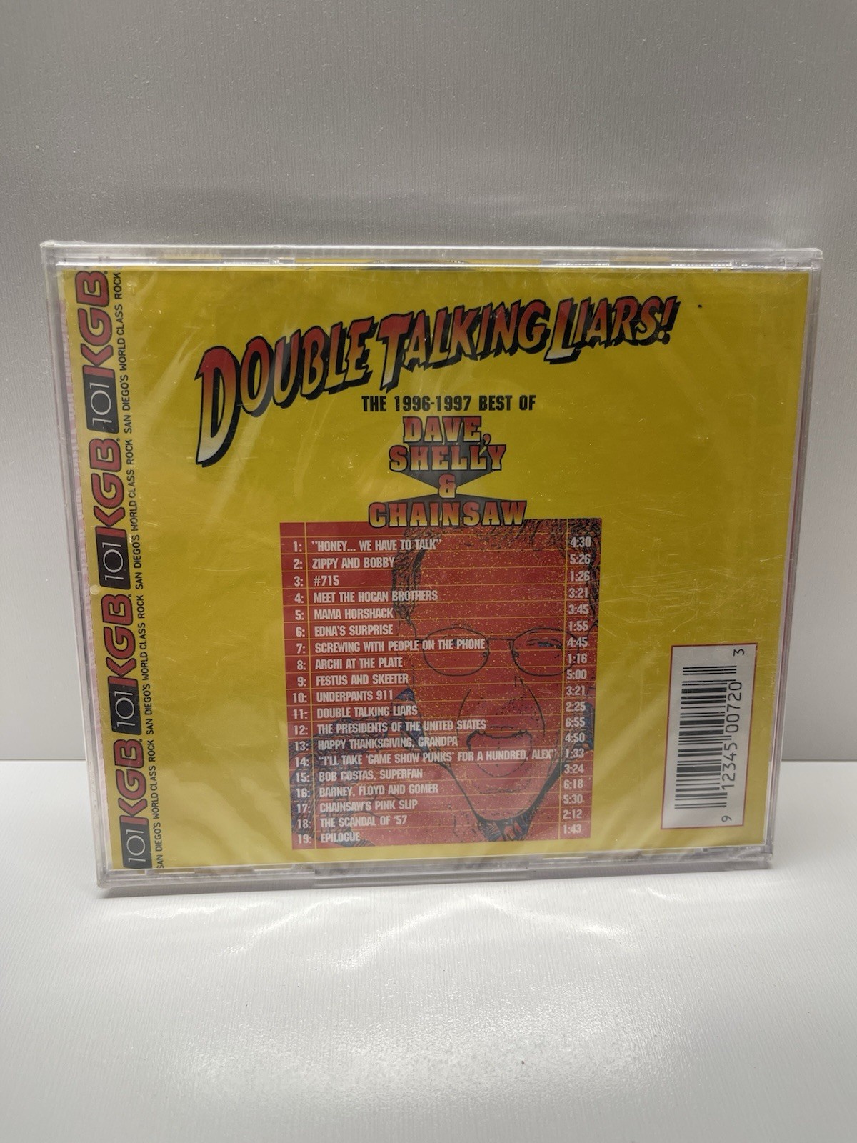 Double Talking Liars Dave Shelly & Chainsaw CD 101.5 KGB DSC 1996-1997 (NEW)