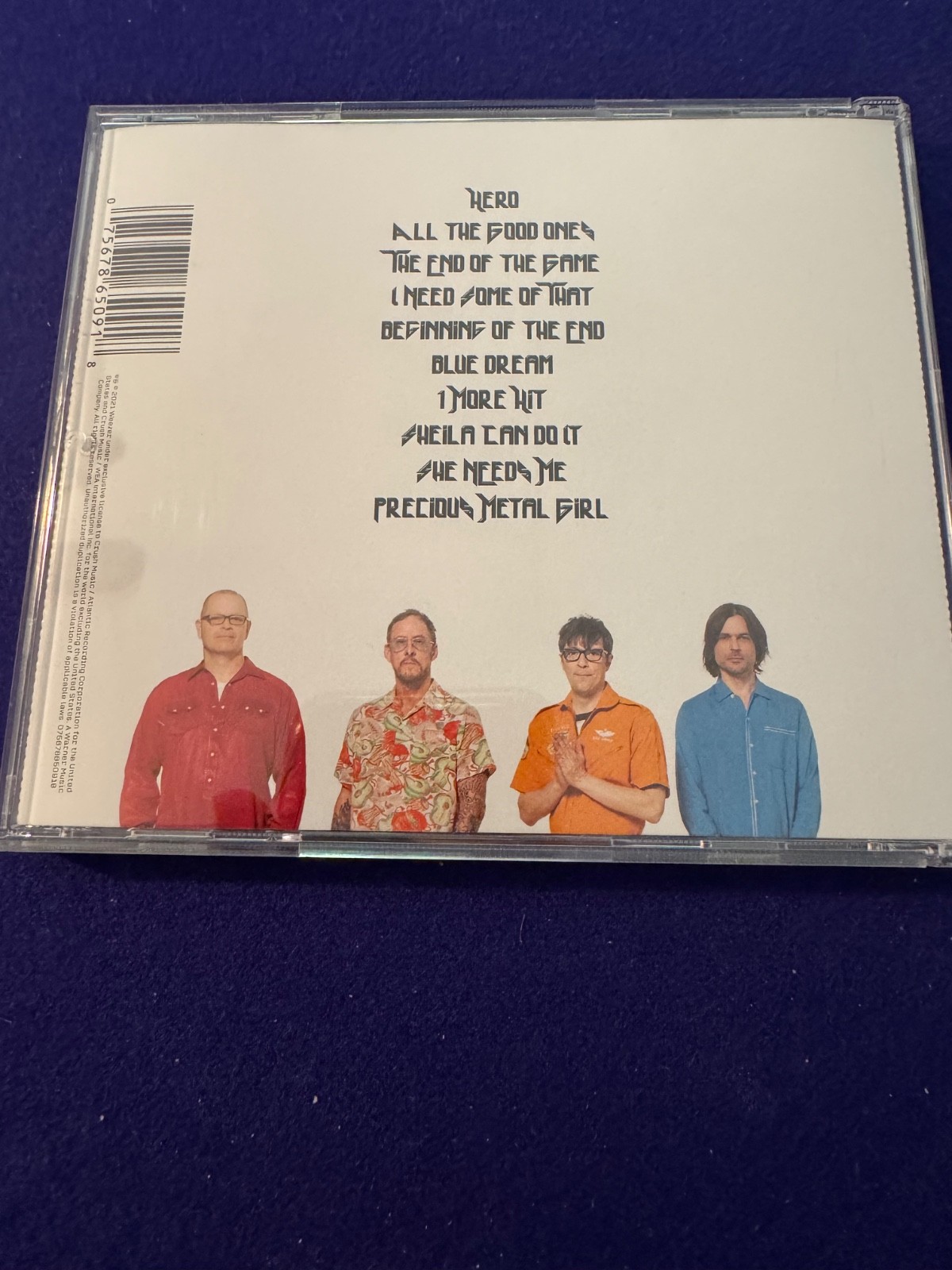 Weezer--Van Weezer CD