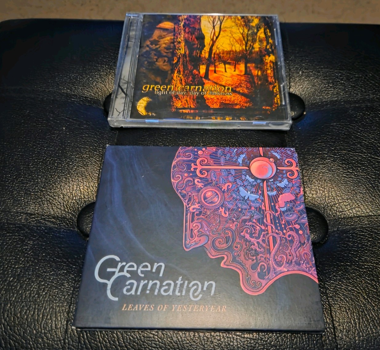 Green Carnation 2 CD Lot: Used Prog Metal. Light of Day, Leaves of Yesteryear.