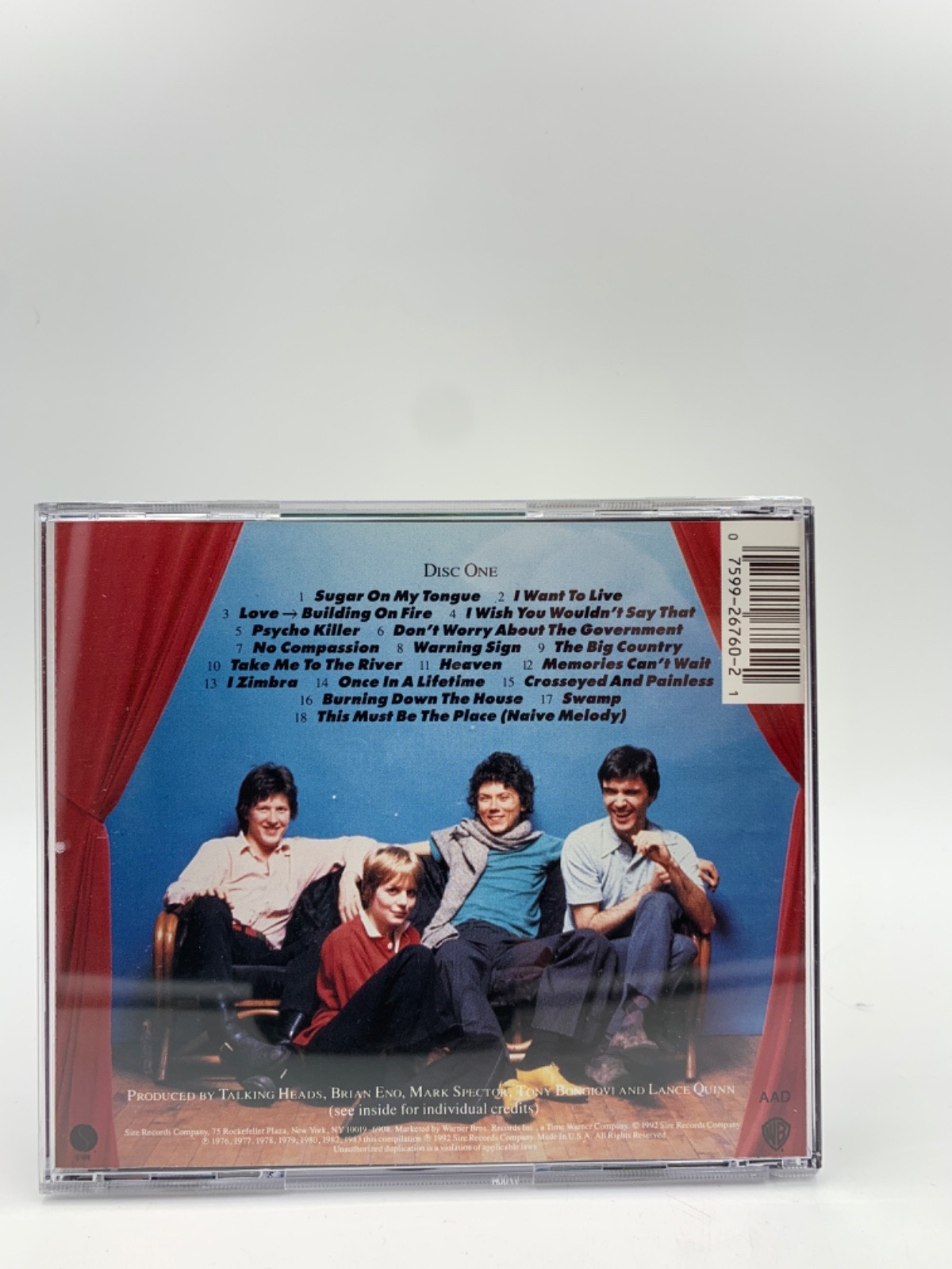 Talking Heads CD Lot of 5