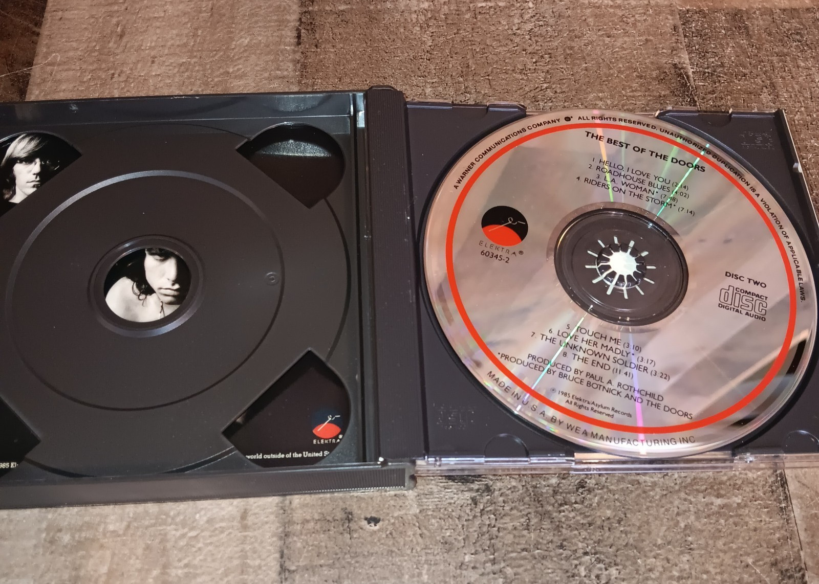 The Doors - The Best of The Doors 1985, 2-CD Set Nice Read