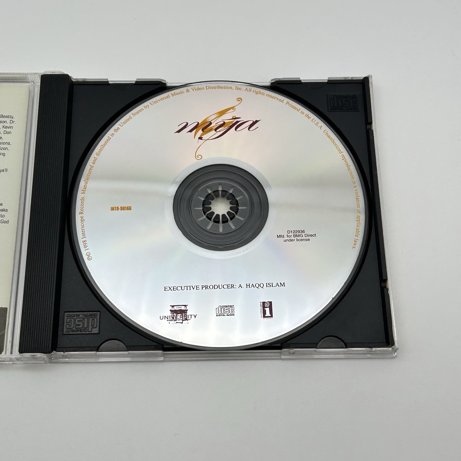 Mya - Mya [Self-Titled] (CD, 1998, Debut Album, OG Press, Interscope/ Universal)