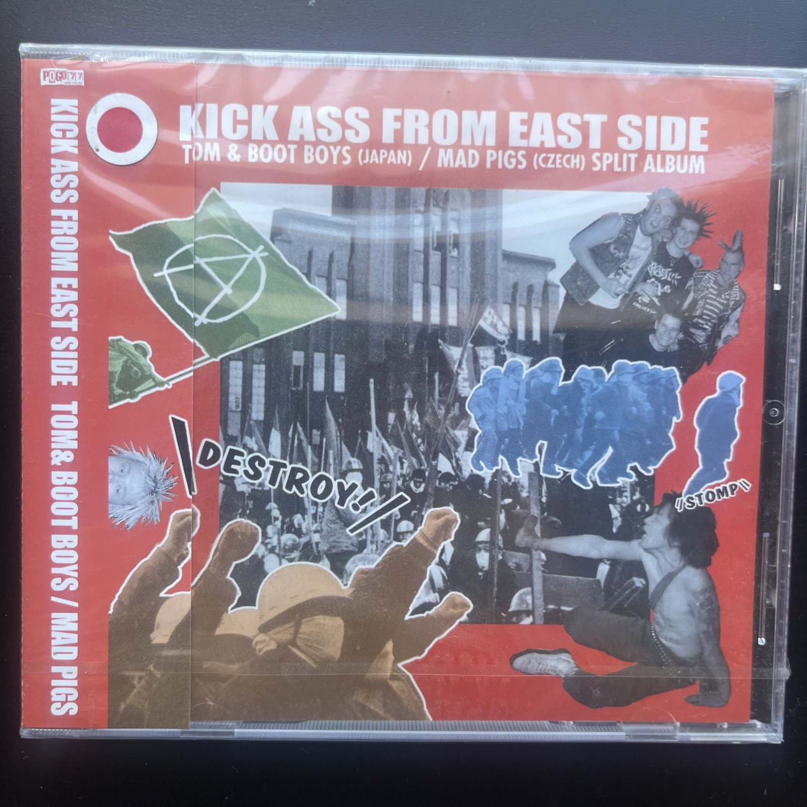 Tom & Boot Boys / Mad Pigs CD SEALED Kick Ass From East Side Pogo 77 Japan Punk