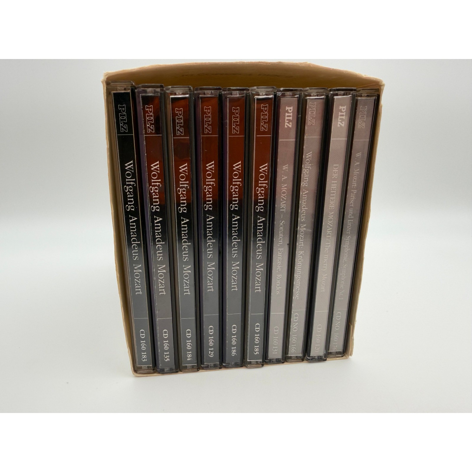 Wolfgang Amadeus Mozart 10 CD Box Set Vienna Master Series Pilz 446411-2