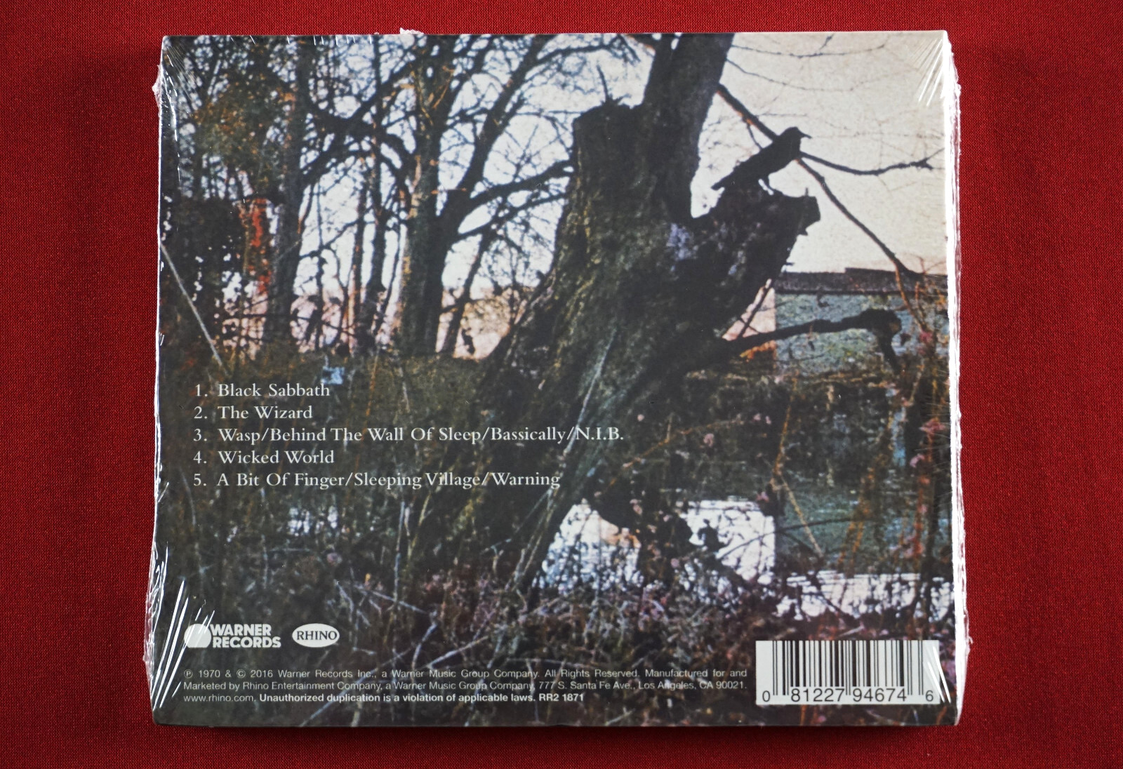 Black Sabbath by Black Sabbath CD The Wizard Wasp/ Behind the Wall New Sealed