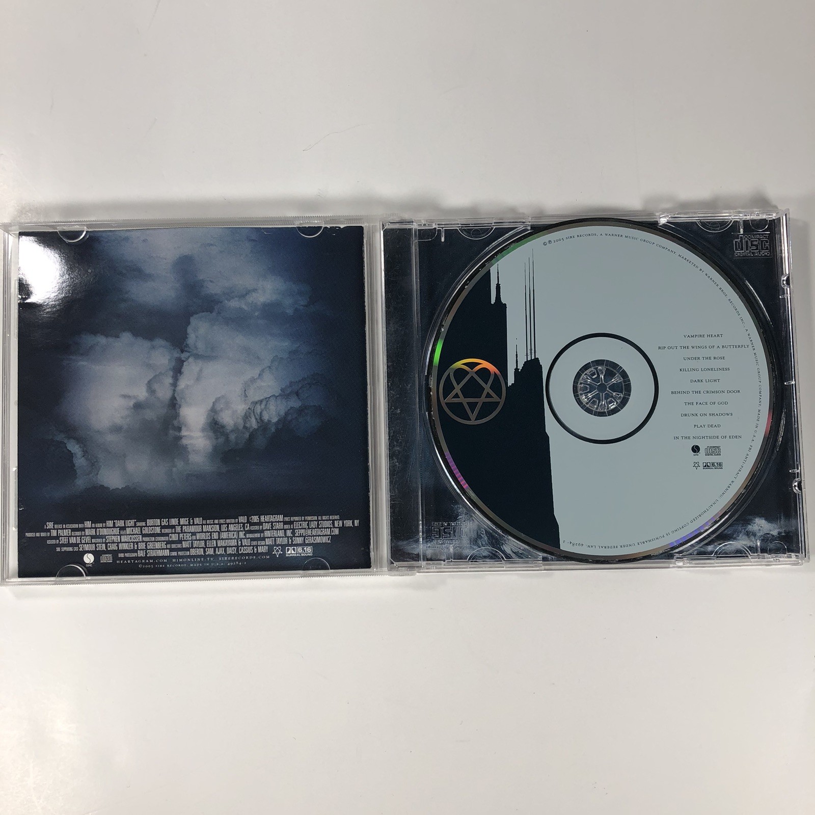 HIM Dark Light CD 2005 Gothic Rock Alternative Metal Ville Valo Album