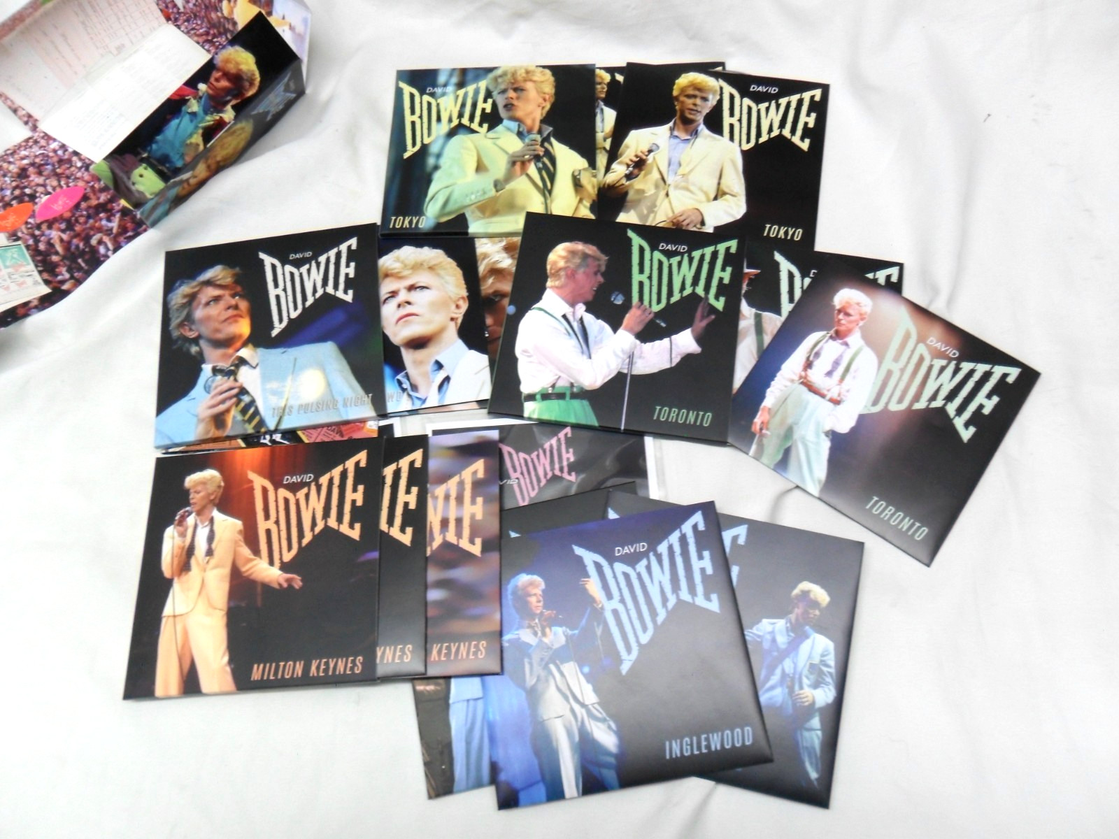 David Bowie–Sound Of Gold-Serious Moonlight Tour-10 CD/DVD Box Set Ltd. Edition