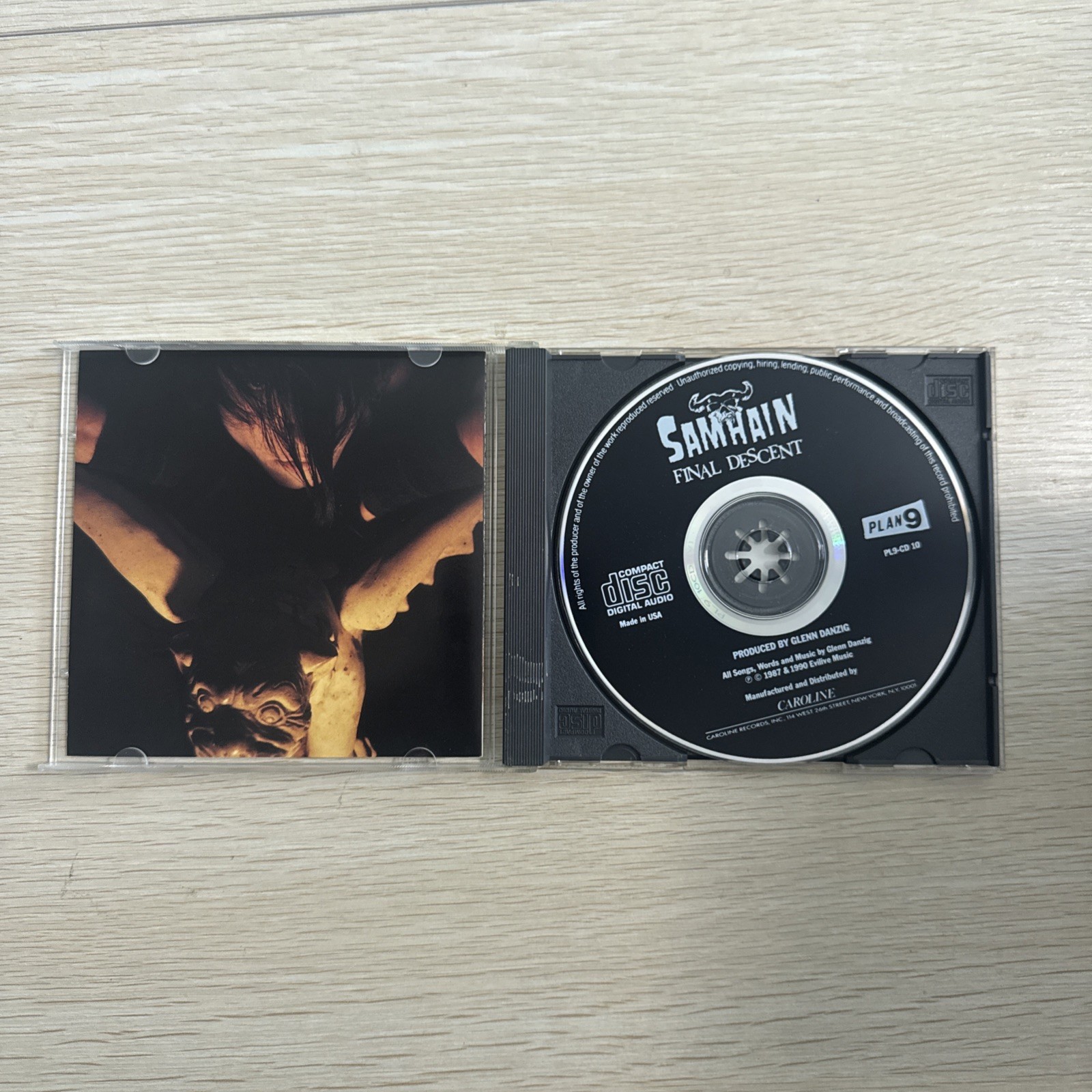 Samhain final descent CD 1990 rare heavy metal