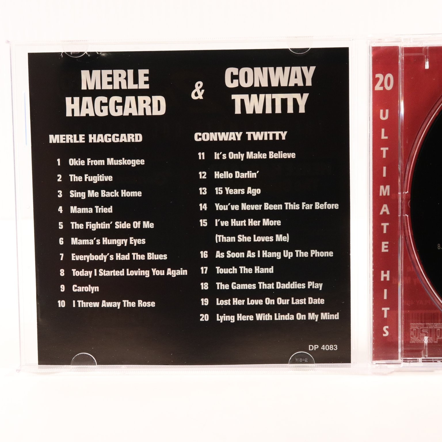 Merle Haggard & Conway Twitty – Back 2 Back The Ultimate Collection CD 2004