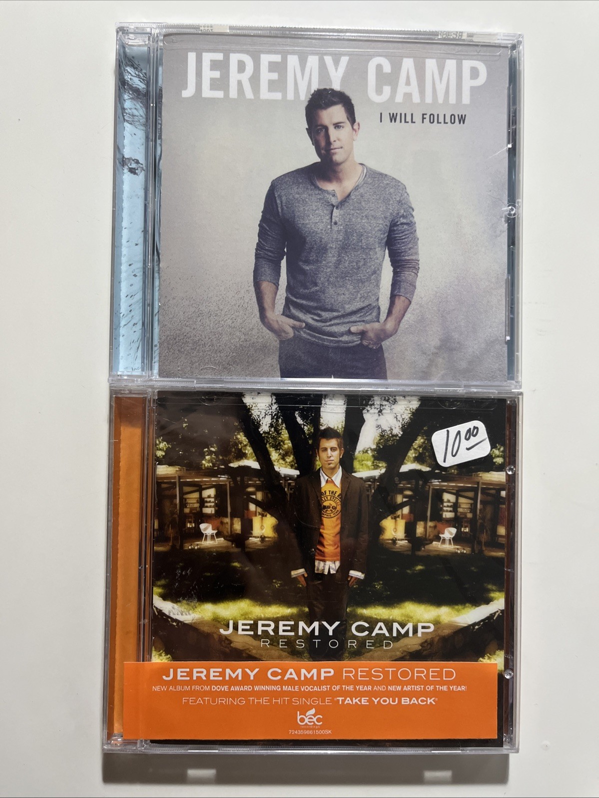 NEW SEALED 17 CCM CD LOT (CRACKED) JEREMY CAMP BRANDON HEATH SIDEWALK PROPHETS