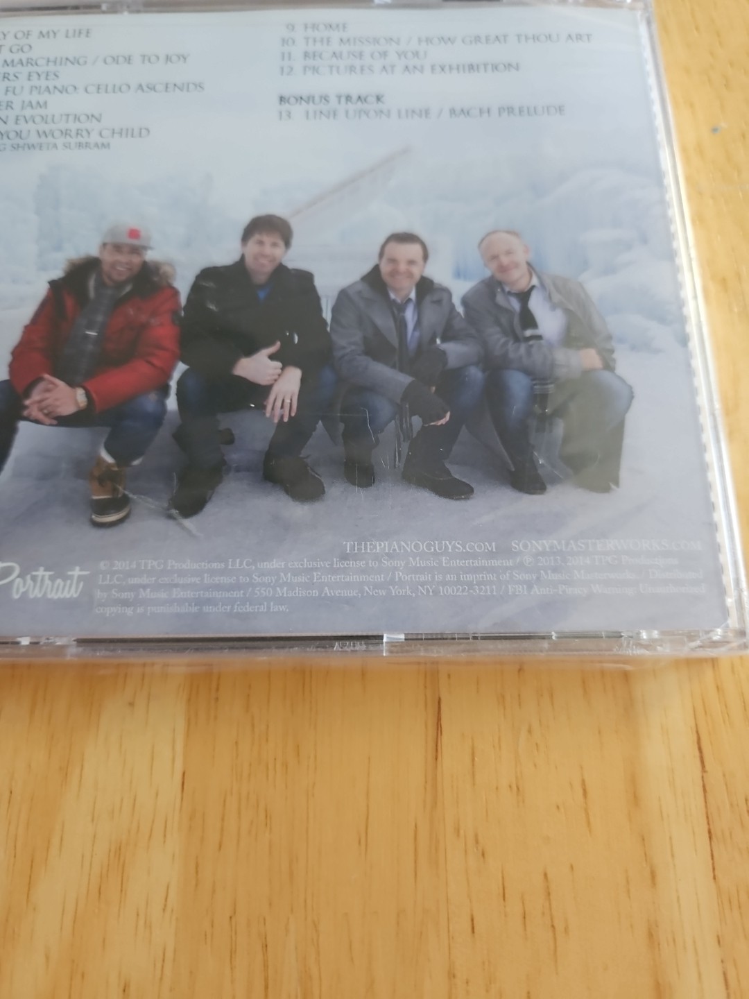The Piano Guys "Wonders" (2014 CD) Brand New & Sealed