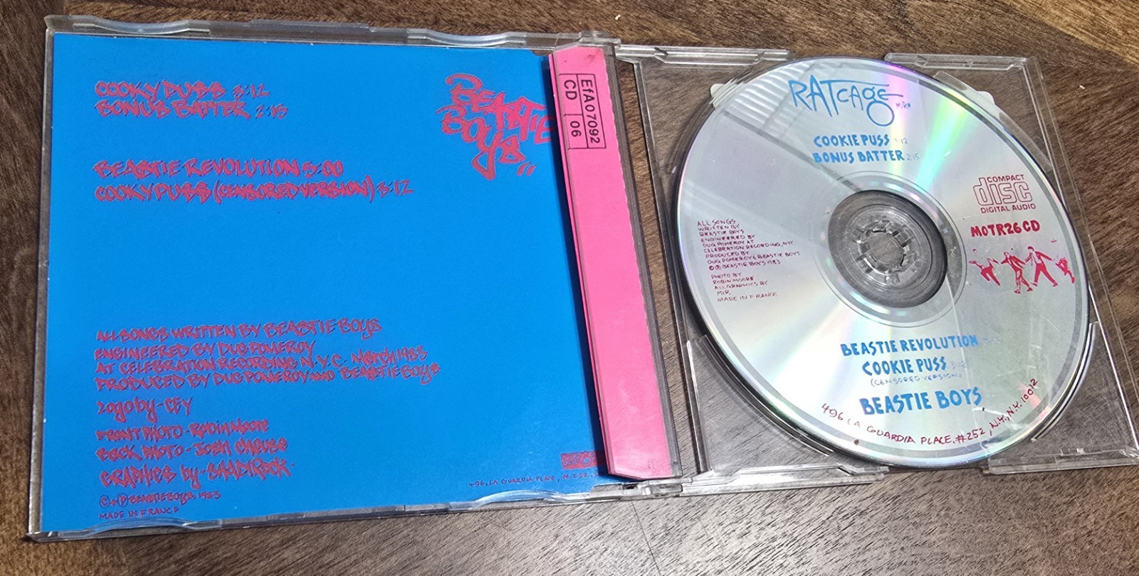 Cooky Puss CD France [MOTR 26CD] + INSTRUMENTAL/PELLA/STEMS. 2CD 15 Bonus Tracks