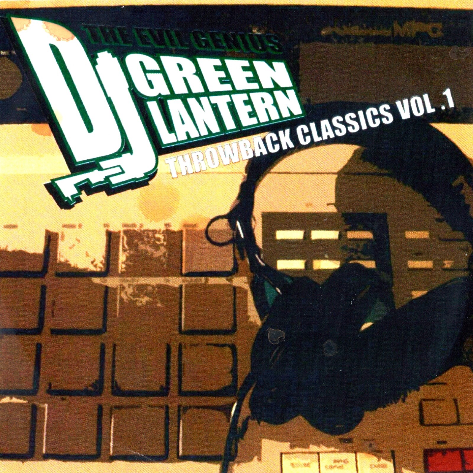 DJ GREEN LANTERN - THROWBACK CLASSICS VOL. 1 - HIP HOP RAP NYC MIXTAPE MIX CD