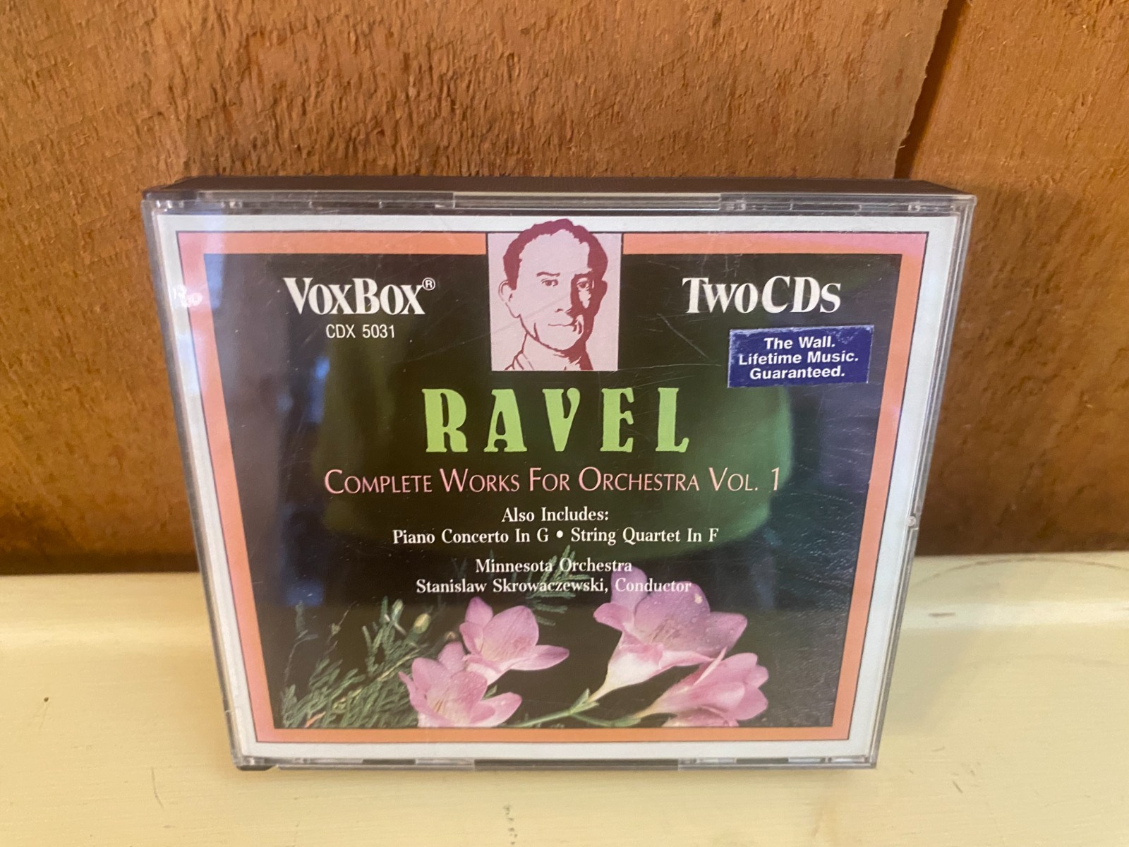 RAVEL Complete Works for Orchestra Vol. 1 Two CD Set Amazing Sound Vox Box