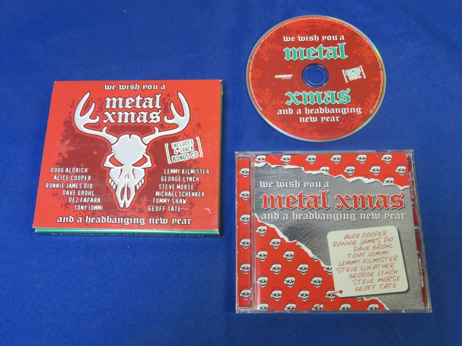 We Wish You A Metal Xmas And A Headbanging New Year by Various (2 CD, 2008)