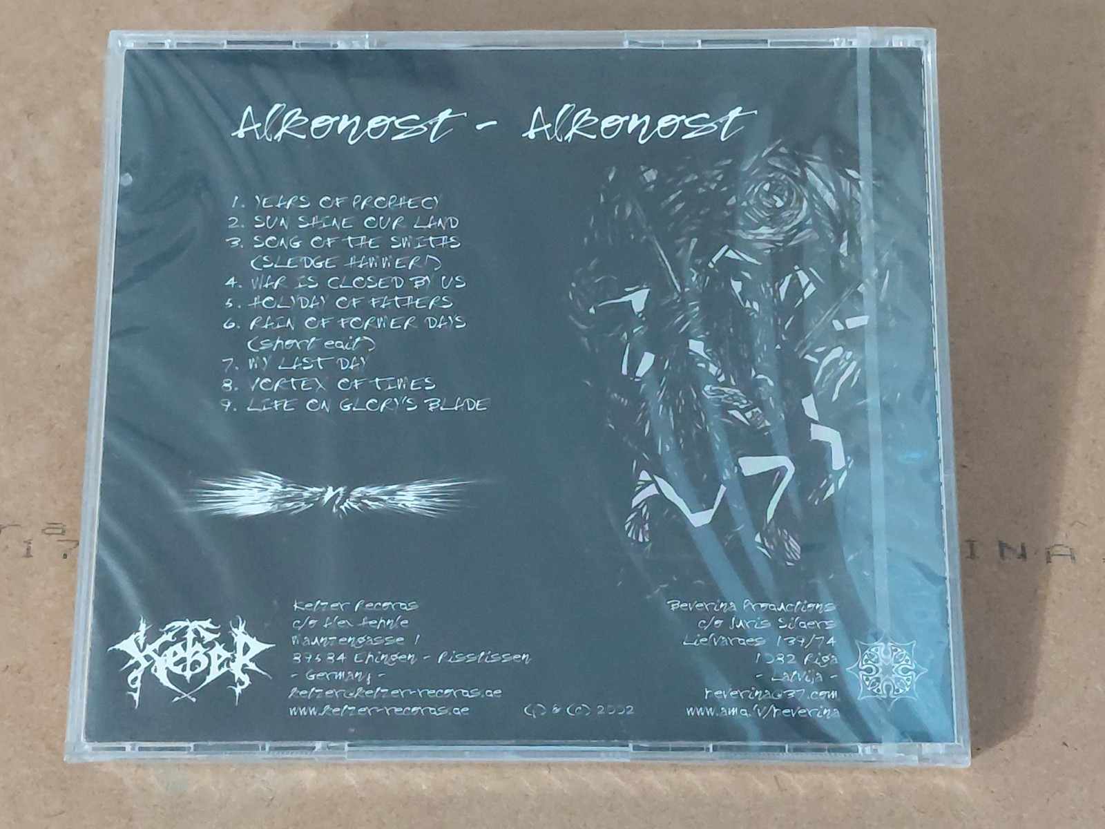 ALKONOST "Alkonost" RARE-OOP / Gods Tower / Pagan Reign / Cruachan / Helengard